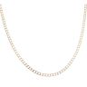 9ct Yellow Gold Square Curb Chain 18"