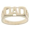 9ct Yellow Gold Patterned Dad Ring