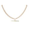 9ct Yellow Gold Albert T-Bar Chain 18"