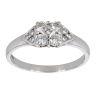 18ct White Gold 0.50ct Diamond Cluster Ring
