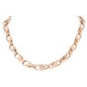 9ct Rose Gold Tulip Chain
