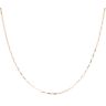 9ct Yellow Gold Square Belcher Chain 16"