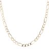 9ct Yellow Gold Figaro Chain 22"