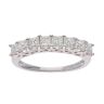 18ct White Gold 1.35ct Diamond Half Eternity Ring