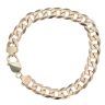 9ct Yellow Gold Curb Bracelet 8.5"