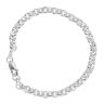 Silver Belcher Bracelet 7.5"