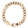 9ct Yellow Gold Curb Bracelet 8.5"