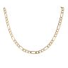 9ct Yellow Gold Figaro Chain 18"