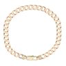 9ct Yellow Gold Curb Bracelet 9"