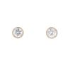 9ct Yellow Gold Cubic Zirconia Stud Earrings