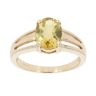 9ct Yellow Gold Citrine Single Stone Ring