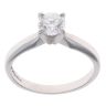 Platinum 0.65ct Diamond Solitaire Ring