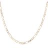 9ct Yellow Gold Figaro Chain 20"