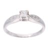 9ct White Gold 0.20ct Diamond Solitaire Ring