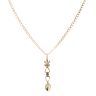 9ct Yellow Gold Love Spoon Pendant And Chain 20"
