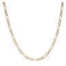 9ct Yellow Gold Figaro Chain 18"