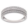 9ct White Gold 0.33ct Brilliant Cut Diamond Fancy Ring