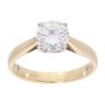 18ct Yellow Gold 1.01ct Diamond Solitaire Ring