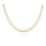 9ct Yellow Gold Curb Chain 18"