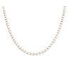 9ct Yellow Gold Square Curb Chain 18"
