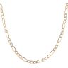 9ct Yellow Gold Figaro Chain 22"