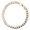 9ct Yellow Gold Curb Bracelet 9"