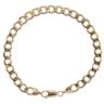 9ct Yellow Gold Curb Bracelet 8"