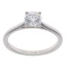 Platinum 0.91ct Brilliant Cut Diamond Solitaire Ring