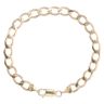 9ct Yellow Gold Curb Bracelet 7.5"