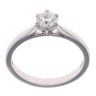 Platinum 0.56ct Brilliant Cut Diamond Solitaire Ring