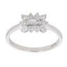 9ct White Gold 0.50ct Diamond Cluster Ring
