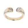 9ct Yellow Gold Cubic Zirconia Torque Ring