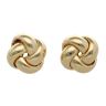 9ct Yellow Gold Knot Stud Earrings
