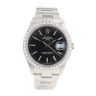 Rolex Custom Oyster Perpetual Date Pre Owned Watch Ref 15210