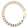9ct Yellow Gold Curb Bracelet 8.5"