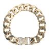 9ct Yellow Gold Curb Bracelet 7.5"