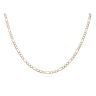 9ct Yellow Gold Figaro Chain 18"