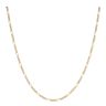 14ct Yellow Gold Figaro Style Chain 18"