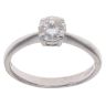 18ct White Gold 0.75ct Brilliant Cut Diamond Solitaire Ring