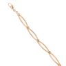 9ct Yellow Gold Fancy Bracelet 7"