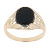9ct Yellow Gold Onyx Signet Ring
