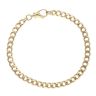 18ct Yellow Gold Curb Bracelet 8.5"