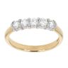 18ct Yellow Gold 5 Stone 0.50ct Diamond Ring