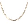 9ct Yellow Gold Double Curb Chain 18"