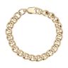 9ct Yellow Gold Rollerball Bracelet 7.5"