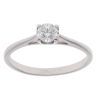 18ct White Gold 0.33ct Brilliant Cut Diamond Solitaire Ring