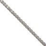 Lab Grown 9ct Yellow Gold 3.00ct Diamond Tennis Bracelet 7"