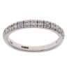 14ct White Gold 0.25ct Diamond Half Eternity Ring