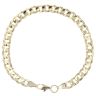 9ct Yellow Gold Curb Bracelet 8.5"