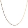 9ct Yellow Gold Curb Chain 18"